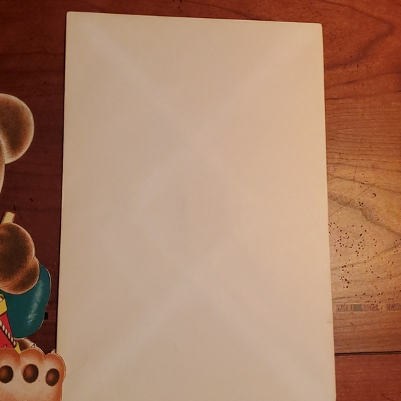 Vintage 1940s Unused Large Stand-Up Christmas Card - Picture 4 of 4